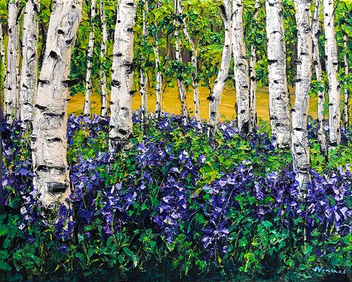 Lupines in Spring 16x20